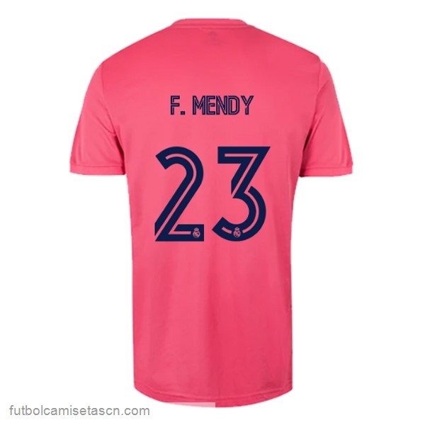 Camiseta Real Madrid 2ª NO.23 F. Mendy 2020/21 Rosa